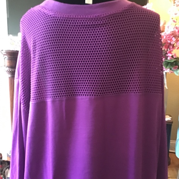 🌷NWT NINE WEST 3X ACTIVE TOP w/THUMBHOLES - Picture 4 of 10